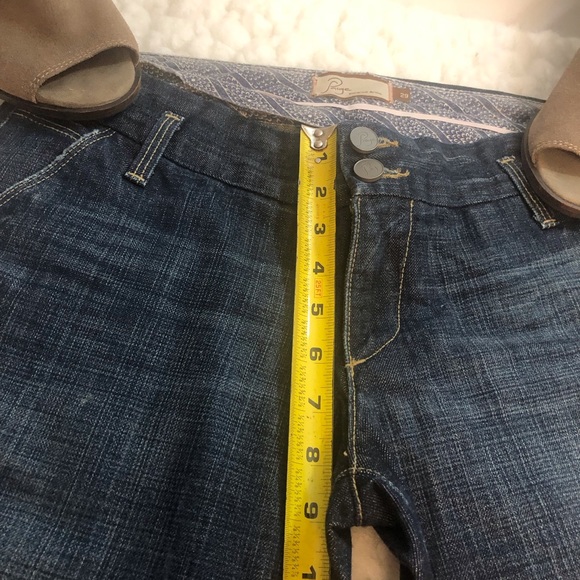 Women’s Paige Premium Denim SZ 29, Med Waist 30/31.5 “Brentwood” Cotton inseam35 - Picture 4 of 16